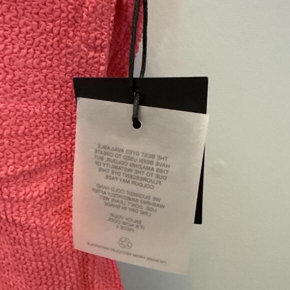 NEW It’s Now Cool Swim One Piece Bathing Suit Color Lollipop Crimp Size Med - Picture 3 of 10